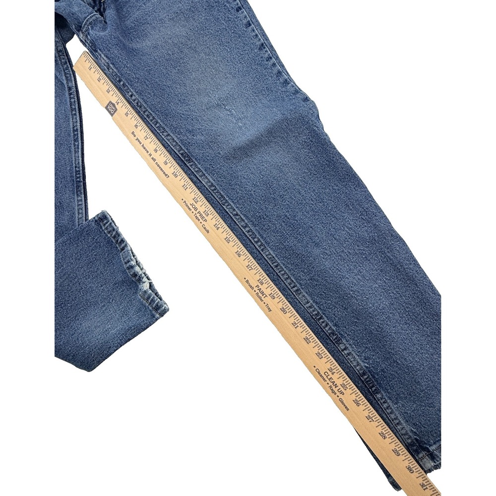 Wrangler Jeans Mens 32x30‎ Slim Tapered Distressed Medium Wash Denim - Picture 11 of 11